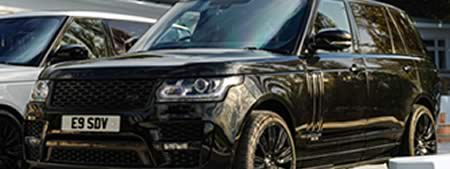 Black Range Rover Autobiography