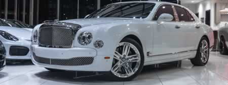 Bentley Mulsanne white
