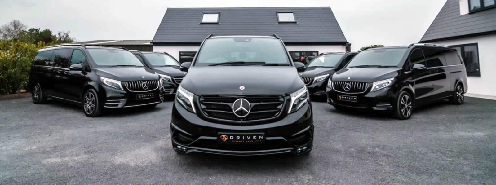 Driven Landjets on the forecourt