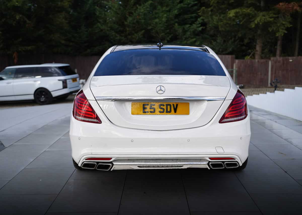 Mercedes S-Class AMG LWB rear