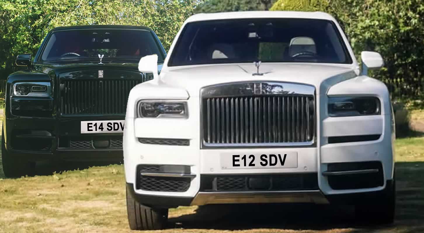 Rolls-Royce Cullinan white and black hero