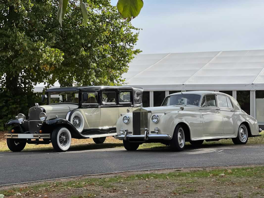 Rolls-Royce Silver Cloud + Bramwith Landaulette vintage wedding car