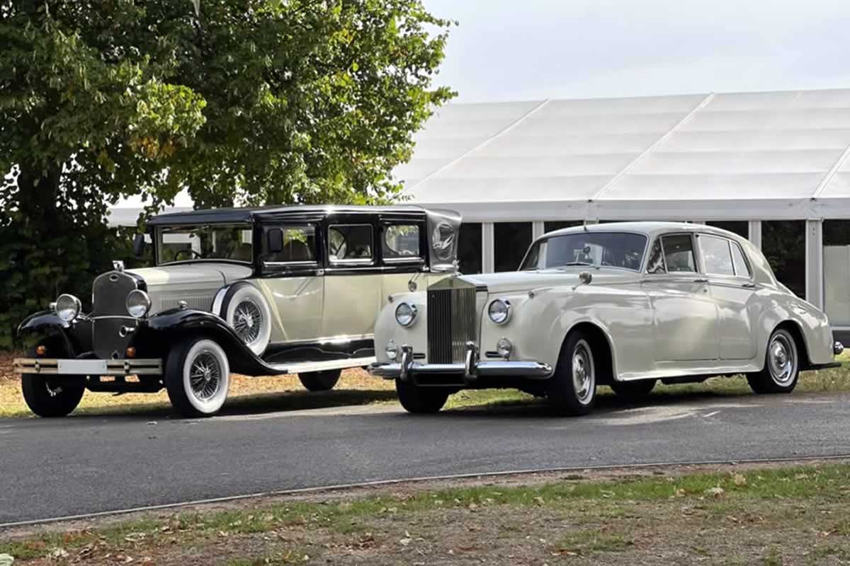 Rolls-Royce Silver Cloud with vintage Landaulette