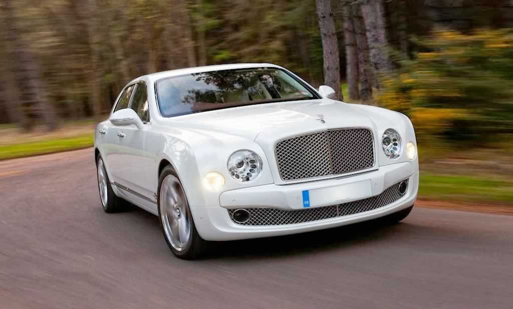 Bentley Mulsanne on the open road