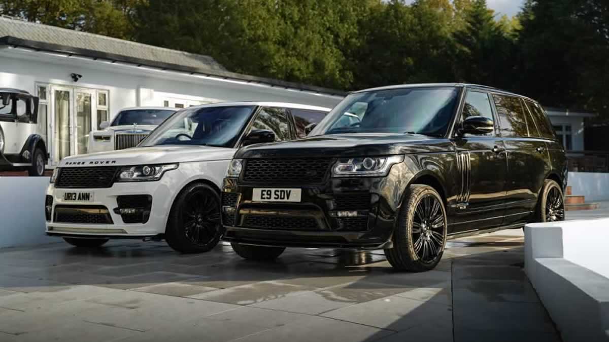 Black and white Range Rover Autobiography-SUVs