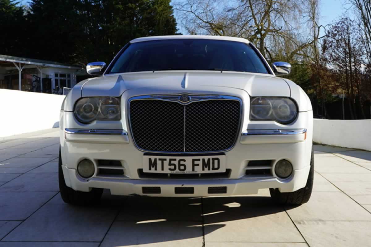Chrysle 'Baby Bentley' Stretch limo exterior 5