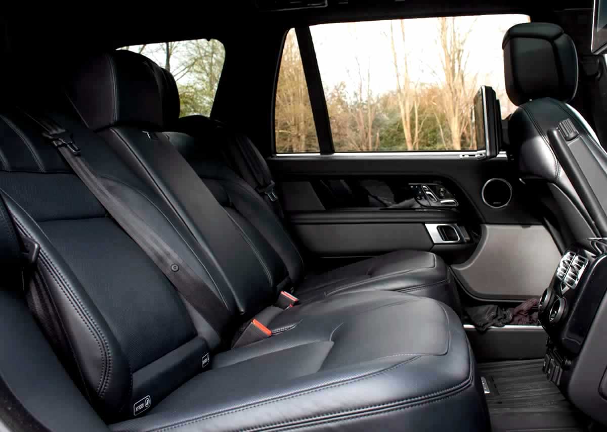 Arnge Rover Autobiography rear seats interior