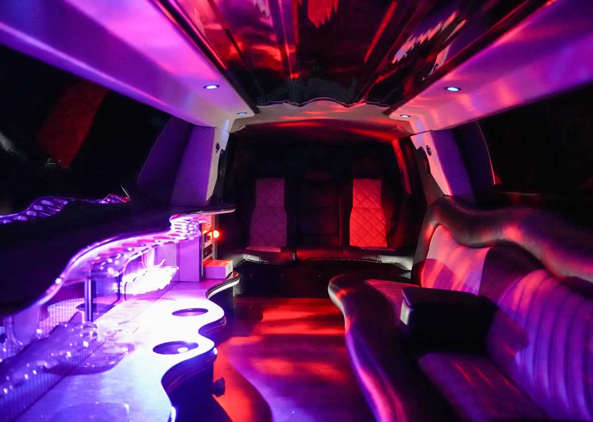 Range Rover limo interior 1