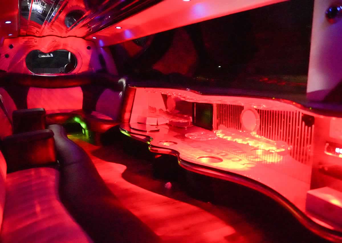 Range Rover limo interior 3
