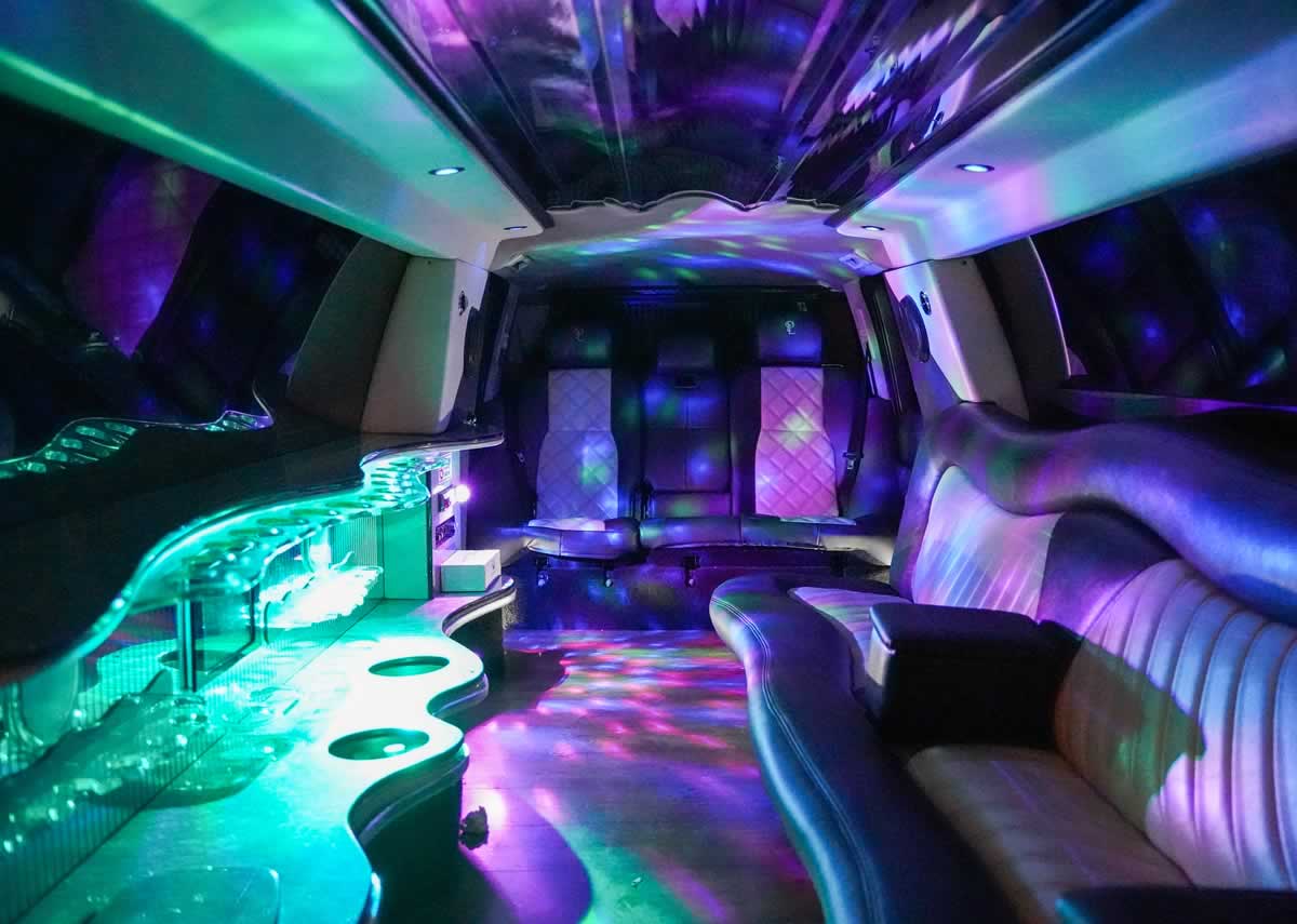 Range Rover limo interior 4