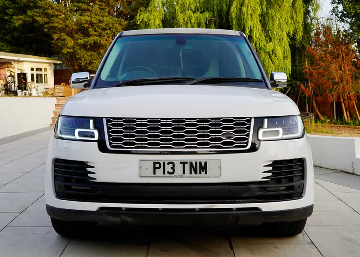 Range Rover limo front