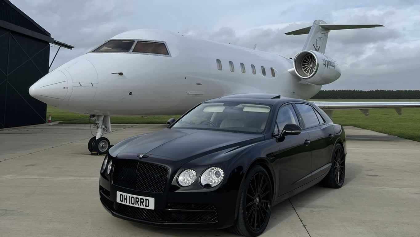 Black Bentley Flying Spur